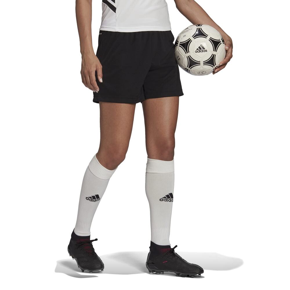 NWT adidas Women's Entrada Shorts Black XL